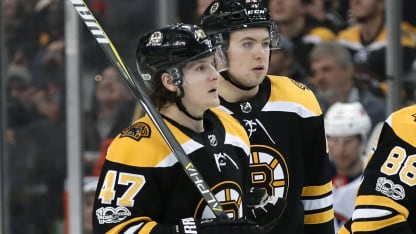 Charlie McAvoy Torey Krug 11.28