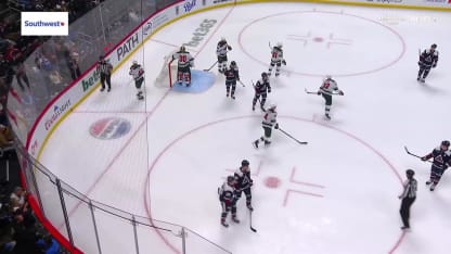 MIN@COL: Necas scores goal against Jesper Wallstedt