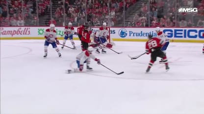 MTL@NJD: Meier scores goal against Jakub Dobeš