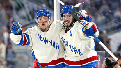 Zibanejad ties franchise record with PPG