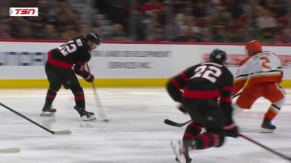 ANA@OTT: Amadio scores goal against Ville Husso