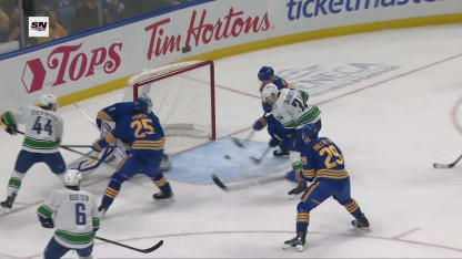 Jake DeBrusk with a Powerplay Goal vs. Buffalo Sabres