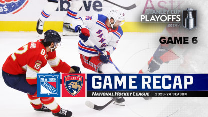 New York Rangers Florida Panthers Game 6 recap June 1