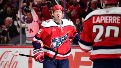 Sandin målskytt när Capitals besegrade Flyers i omstarten efter OS