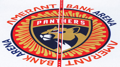 Florida Panthers Stanley Cup pattern center ice circle