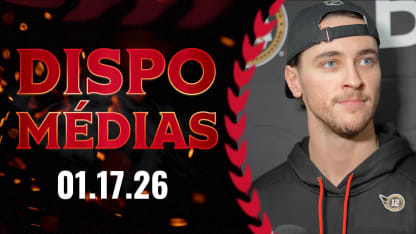 Shane Pinto dispo médias avant le match contre MTL