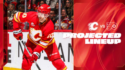 Projected Lineup - Flames vs. Flyers - 31.12.25