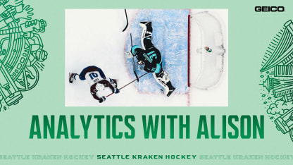 Seattle Kraken Analytics with Alison tilting the ice