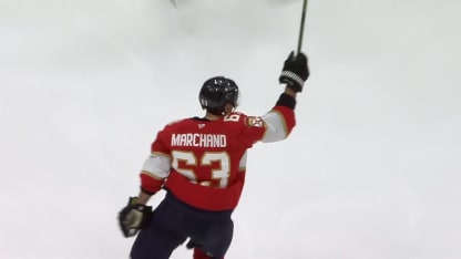Marchand breaks the ice with PPG
