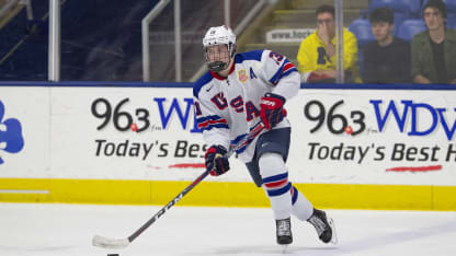 Cole Caufield USA Hockey NTDP 2018-19 2019 NHL Draft prospect