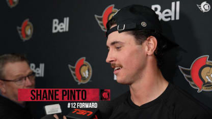 Camp d'entraînement : Shane Pinto Médias