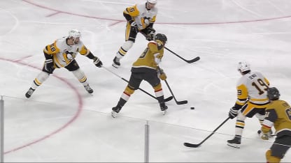 PIT@VGK: Eichel scores goal against Arturs Silovs