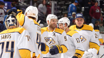 Terminó el dominio como local del Colorado Avalanche y fue ante Nashville 