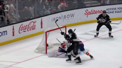NYI@LAK: Anderson scores goal against Ilya Sorokin
