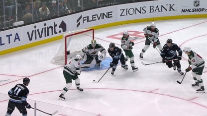 MIN@UTA: Hayton scores PPG against Jesper Wallstedt