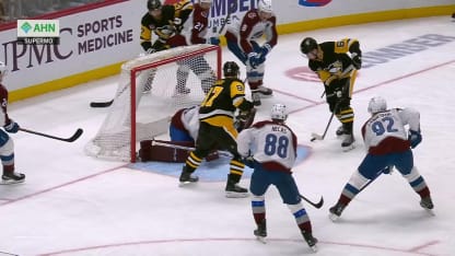 COL@PIT: Rakell scores goal against Scott Wedgewood