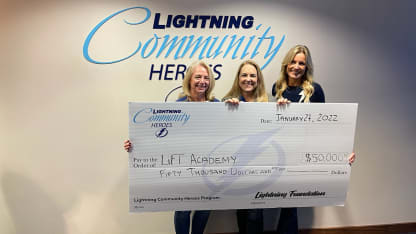 Holly Andrade honored as Lightning Community Hero