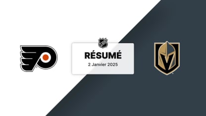 PHI vs VGK | Résumé 2/1/25