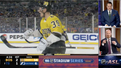 NHL in ASL: Geekie grabs the lead