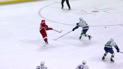 VAN@DET: Kane scores empty-net goal