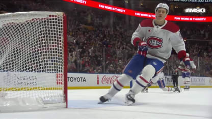 Thompson scores empty-net goal for hat trick