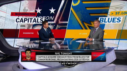 NHL Tonight on the Jordan Kyrou trade