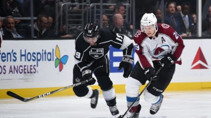 Nathan MacKinnon Los Angeles Kings 2018 November 21