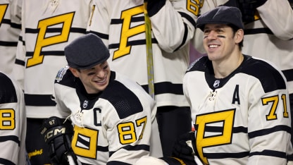 Crosby and Malkin Penguins at 2023 Winter Classic