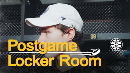Locker Room Raw: Minten, Geekie, Swayman and Zadorov