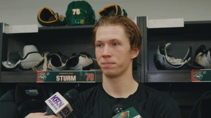 Boldy Postgame vs. Philadelphia 3/12