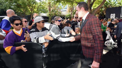 Dion Phaneuf LA Kings Red Carpet