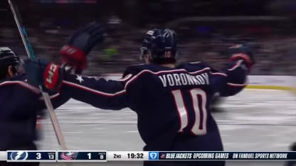 Voronkov scores on breakaway