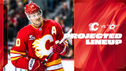 Projected Lineup - Flames vs. Stars - 23.11.25