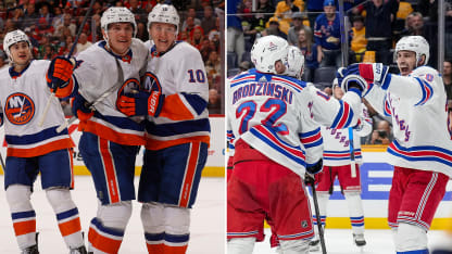 Equipos de Nueva York lideraron jornada sabatina en la NHL