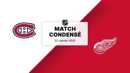 Match condensé : MTL @ DET 23/01/2025