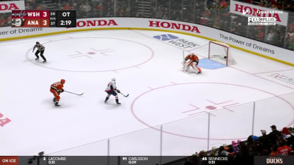 WSH@ANA: Husso with a great save against Connor McMichael
