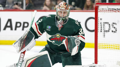 Filip Gustavsson redo att vara nummer ett för Minnesota Wild