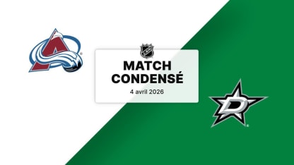 Match condensé : COL @ DAL 04/04/2026