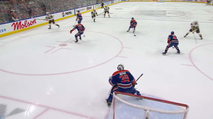 VGK@EDM: Lauzon scores goal against Connor Ingram