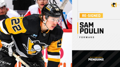 Penguins Re-Sign Poulin to Two-Year Contract