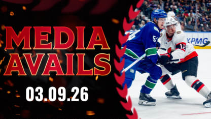 Shane Pinto Postgame Media vs VAN