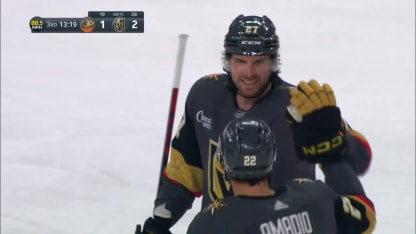 Theodore cranks one-timer