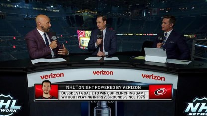 The Carolina Hurricanes win the Stanley Cup Final