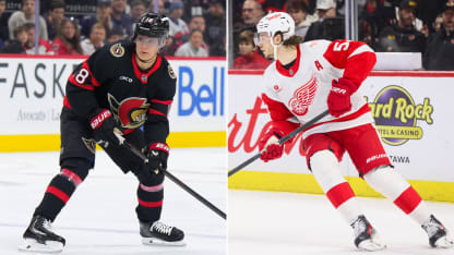 Detroit gewinnt mit Seider gegen Stuetzles Senators