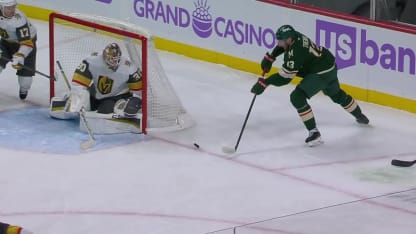 VGK@MIN: Trenin scores goal against Carl Lindbom