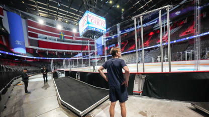 Nashville Predators Arrive in Stockholm