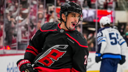 Recap: Jarvis' Hat Trick Helps Canes Hammer Jets