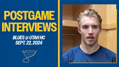 Sept. 22: Postgame Interviews