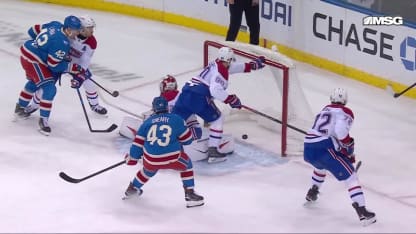 MTL@NYR: Laba scores PPG against Jacob Fowler