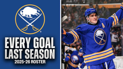 Alle Tore der Sabres-Spieler für 2025/26 aus der vergangenen Saison